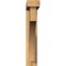 Ekena Millwork Westlake Block Rough Sawn Bracket w/ Offset Brace, Western Red Cedar, 4"W x 22"D x 22"H BKT0402X22X22WTL05RWR - alternate 2